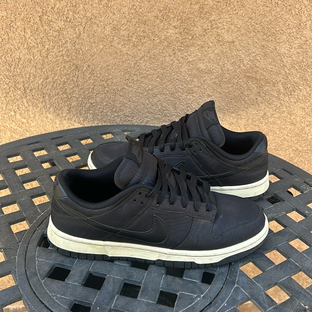 Dunk low Black Canvas size 7.5